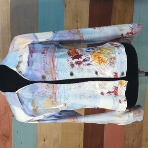 BEAUTIFUL vintage soft lightweight jacket impulse California button down